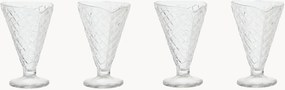 Taças para gelado Sundae, conjunto de 4