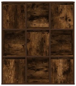 Estante 89x24x101,5 cm derivados de madeira carvalho fumado