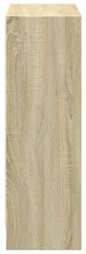 Estante 40x24x75 cm contraplacado cor carvalho sonoma