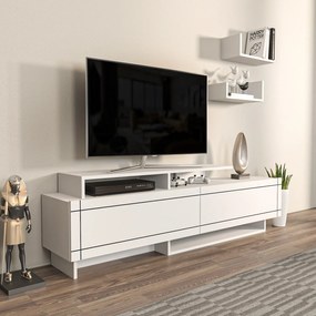 Móvel de TV Tammy – Branco – 180 cm x 54 cm x 36,8 cm