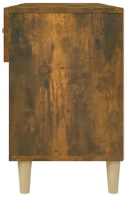 Sapateira 102x35x55 cm derivados de madeira carvalho fumado