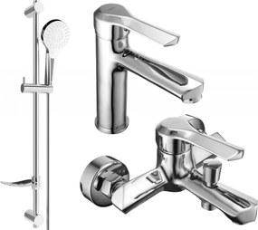 Mexen Sabre DF05 conjunto de banho, cromado - 72103DF05-00