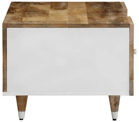 Mesa de centro 100x54x40 cm madeira de mangueira maciça