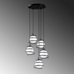 Candeeiro Elegance – Preto – 50 cm x 116 cm
