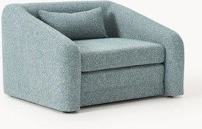 Poltrona-cama em bouclé Eliot