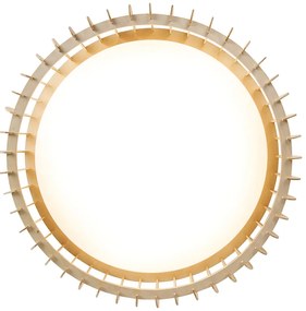 Plafon Escandinavo Bege 60cm incl. LED - Monte Escandinavo