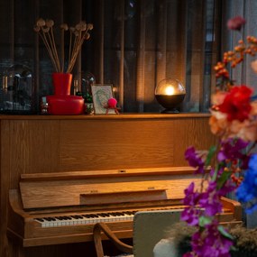 Candeeiro de mesa retro preto com vidro transparente - Eclipse