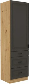 Armário modular com gaveta e portas Retro Grey 114