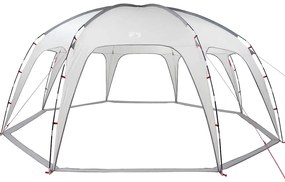 Tenda de festas impermeável cinzento