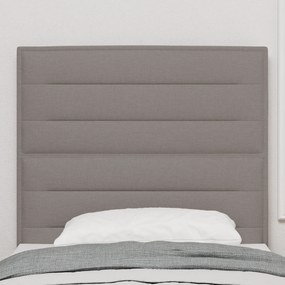 Cabeceira Design Lines Taupe 90 cm Tecido