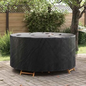vidaXL Capa para móveis de exterior 182 x 182 x 71 cm tecido 210D