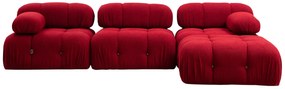 Sofá de Canto Bubble – Vermelho – 288 cm x 190 cm