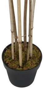 Árvore de bambu artificial 1380 folhas 200 cm verde