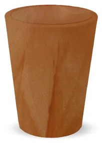 Vaso de flores colorido redondo Polietileno CASA, JARDIM, RESTAURANTE, BAR GERBERA 50 (ø50x59 cm) - Terracota