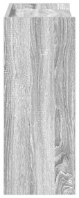 Sapateira 60x25x62 cm derivados de madeira cinzento sonoma