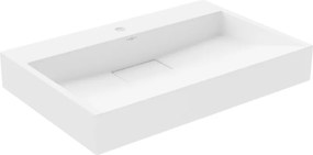 Mexen Ava lavatório de sobrepor em aglomerado 1/O 70 x 46 cm, branco - 23017001