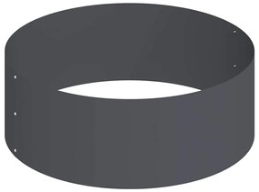 Vaso de Metal Aço/antracite Aço Grande Durável