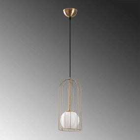 Candeeiro Chandelier Tweety – Branco Vintage – 17 x 17 cm