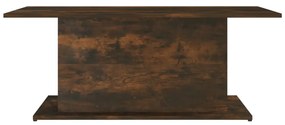 Mesa de centro 102x55,5x40 cm derivados madeira carvalho fumado