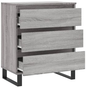 Aparador 60x35x70 cm derivados de madeira cinzento sonoma