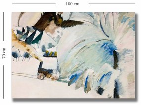 Pintura Decorativa em Tela 70100KANDINSKY021 – Multicolor – 70 x 100 c