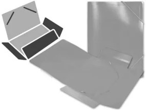 Pasta de Elasticos em Polipropileno Liderpapel Din a5 Transparente