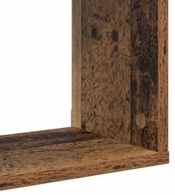Prateleira de Parede Madeira Antiga 100x20x53 cm Madeira de Engenharia