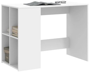 Secretária 102x50x75 cm derivados de madeira branco