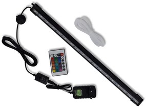 vidaXL Lâmpada para aquário RGB bolhas RGB 48 cm