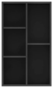 Estante/aparador 50x25x80 cm derivados de madeira preto