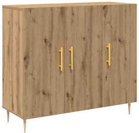 Aparador Artisan Carvalho 90x34x80 cm Madeira Engenharia