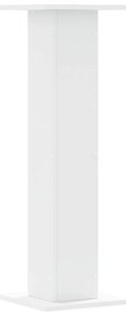 Suportes p/ plantas 2 pcs 30x30x95 cm derivados madeira branco