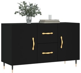 Aparador 100x36x60 cm derivados de madeira preto