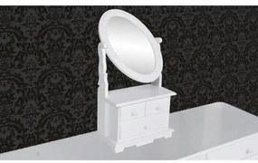 Toucador com espelho oval