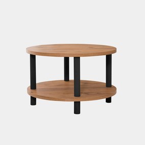 Mesa de Centro Roby – Preto – Diâmetro 70 cm x Altura 43,7 cm