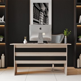 Secretária de Estudo VO1 – Carvalho Preto – 140x73,8x60 cm