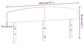 Cabeceira 180 cm madeira de pinho maciça branco