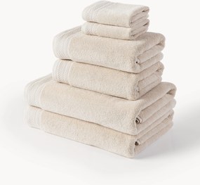 Conjunto de toalhas em algodão orgânico Premium, vários tamanhos