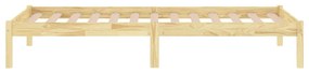 Estrutura de cama 100x200 cm pinho maciço
