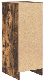 Aparador 29,5x34x76 cm derivados de madeira carvalho fumado