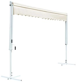 Toldo de pé 500x300 cm creme