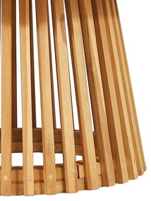 Mesa de Café de Jardim Ø70x40 cm de Madeira Sólida de Teca