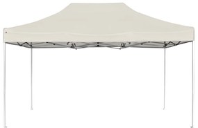 Tenda dobrável profissional para festas alumínio 4,5x3m creme