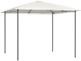 vidaXL Gazebo 3x3x2,6 m 160 g/m² cor creme