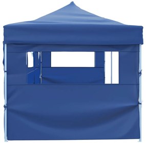 Tenda para festas pop-up dobrável c/ 5 paredes 3x9 m azul