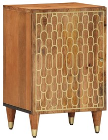 vidaXL Armário de casa de banho 38x33x58 cm mangueira maciça