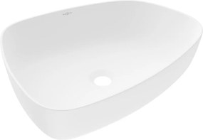 Mexen Ono lavatório de bancada de aglomerado 51 x 39 cm, branco - 23045101
