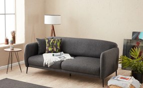 Sofá-cama 3 Lugares Venus – Antracite – 210 cm