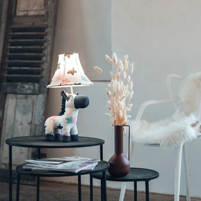 Candeeiro de mesa infantil Cavalo Estrelas Incl. LED - Finn Para crianças