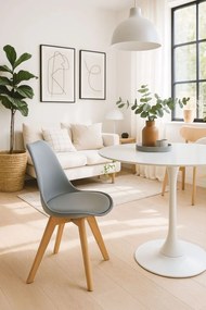 Cadeira Synk Basic - Cinza claro